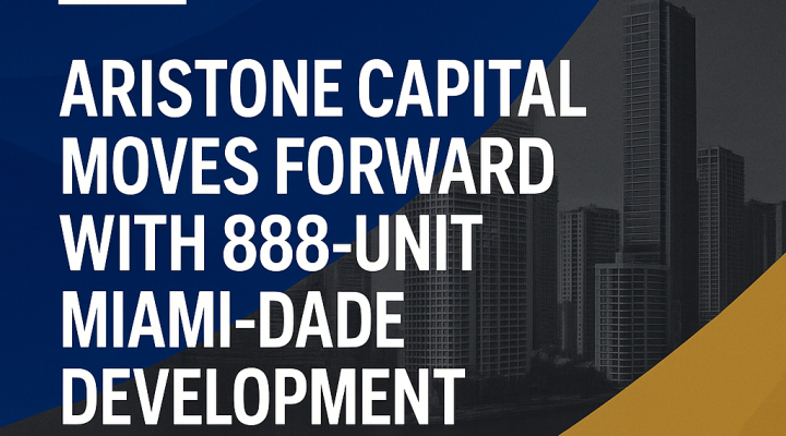 888-Unit Miami-Dade Development - New mixed-use community